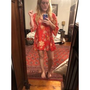 FREE PEOPLE floral dress